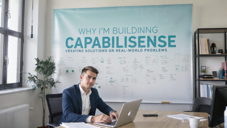 Why Im Building Capabilisense: Creating Solutions for Real-World Problems Why Im Building Capabilisense: Creating Solutions for Real-World Problems