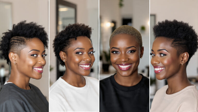 Best Options for Low Maintenance Short Natural Haircuts for Black Females?