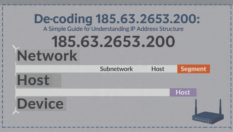 Decoding 185.63.2653.200: A Simple Guide to Understanding IP Address Structure Decoding 185.63.2653.200: A Simple Guide to Understanding IP Address Structure