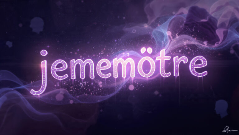 Jememôtre –A Word That’s Hard to Define (And That’s the Point)