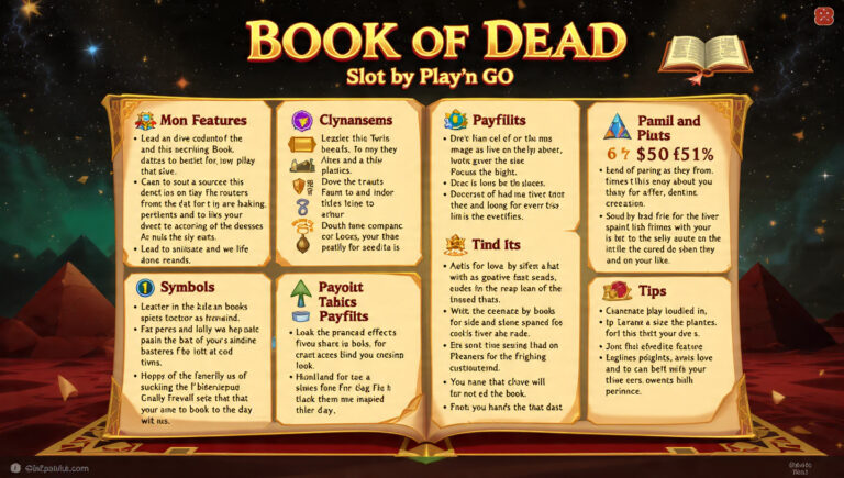 Book of Dead Slot: Complete Guide to Bonuses, RTP & Big Wins