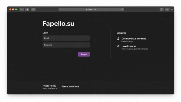 Fapello.su: Privacy, Controversial Content, and How It Works