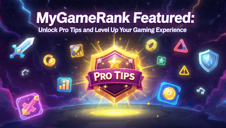 MyGameRank Featured: Unlock Pro Tips and Level Up Your Gaming Experience
