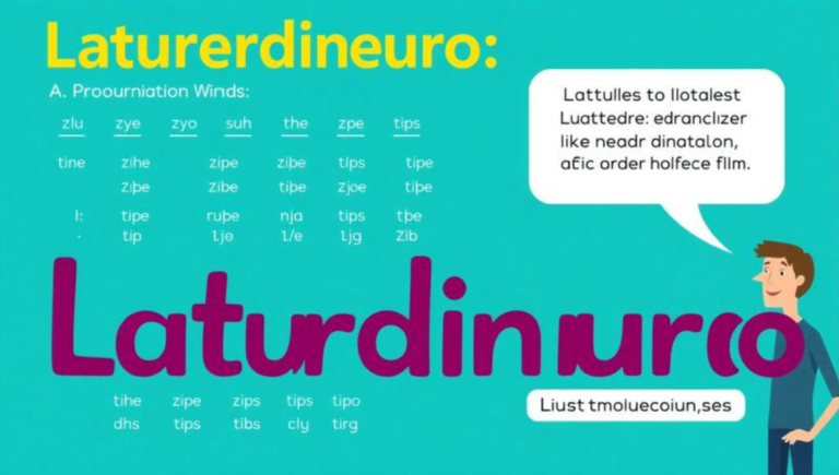 Laturedrianeuro Pronunciation Guide: How to Say It Correctly Every Time