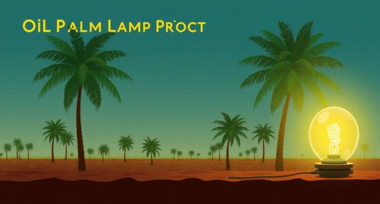 Oil Palm Lamp Project: Turning Agricultural Waste into Sustainable Lighting Solutions Oil Palm Lamp Project: Turning Agricultural Waste into Sustainable Lighting Solutions